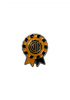 Rosette Pin Badge