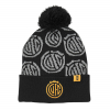 Multi Crest Bobble Hat