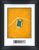 Stadium Map Framed Print - 12 x 16 Inch
