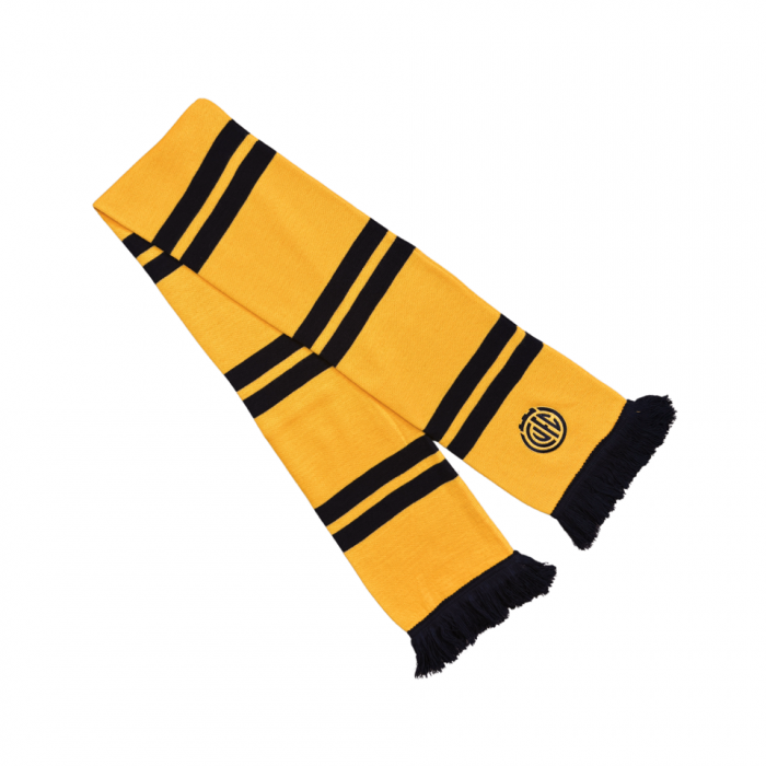 AMBER WOVEN CREST SCARF
