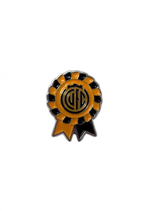 Rosette Pin Badge