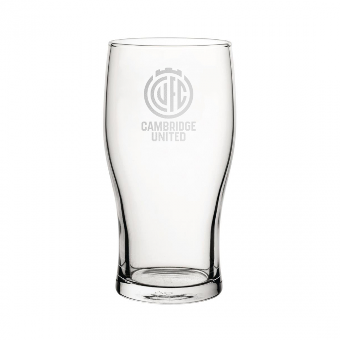 Crest Pint Glass