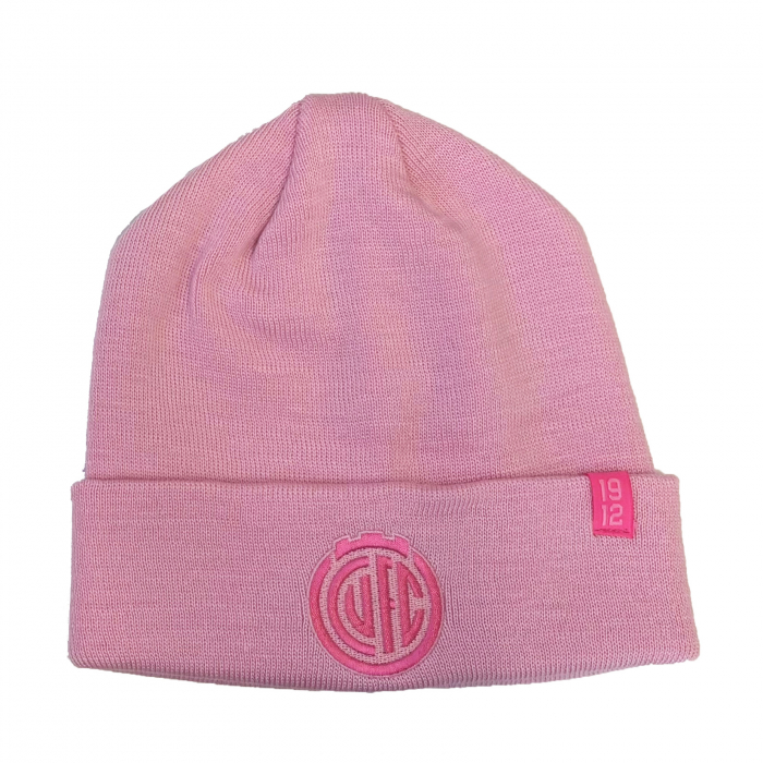 Pink Turn Up Beanie