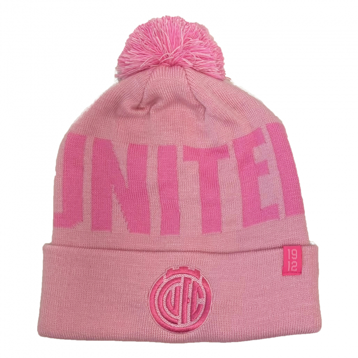 PINK UNITED BOBBLE HAT