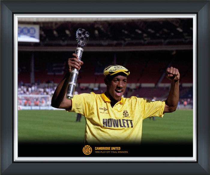 1990 Play Off Final Winners Framed Print - 20 x 16