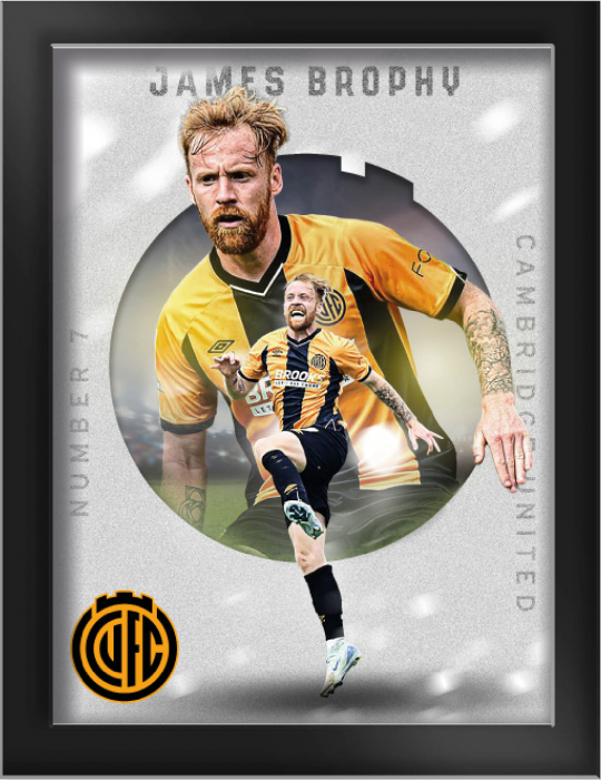 James Brophy Print - Tempered Glass Frame - 6 x 8 
