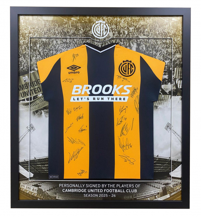 Squad Signed Premium Framed Home Shirt