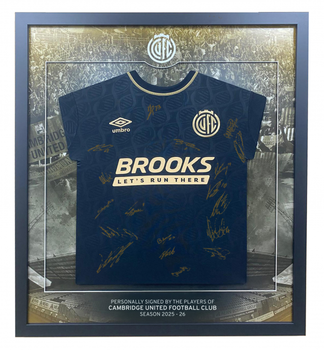Squad Signed Premium Framed Third Shirt