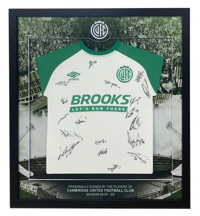 Squad Signed Premium Framed Away Shirt